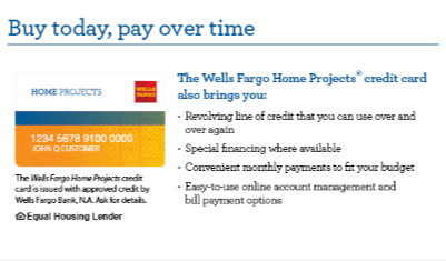 Wellsfargo Financing